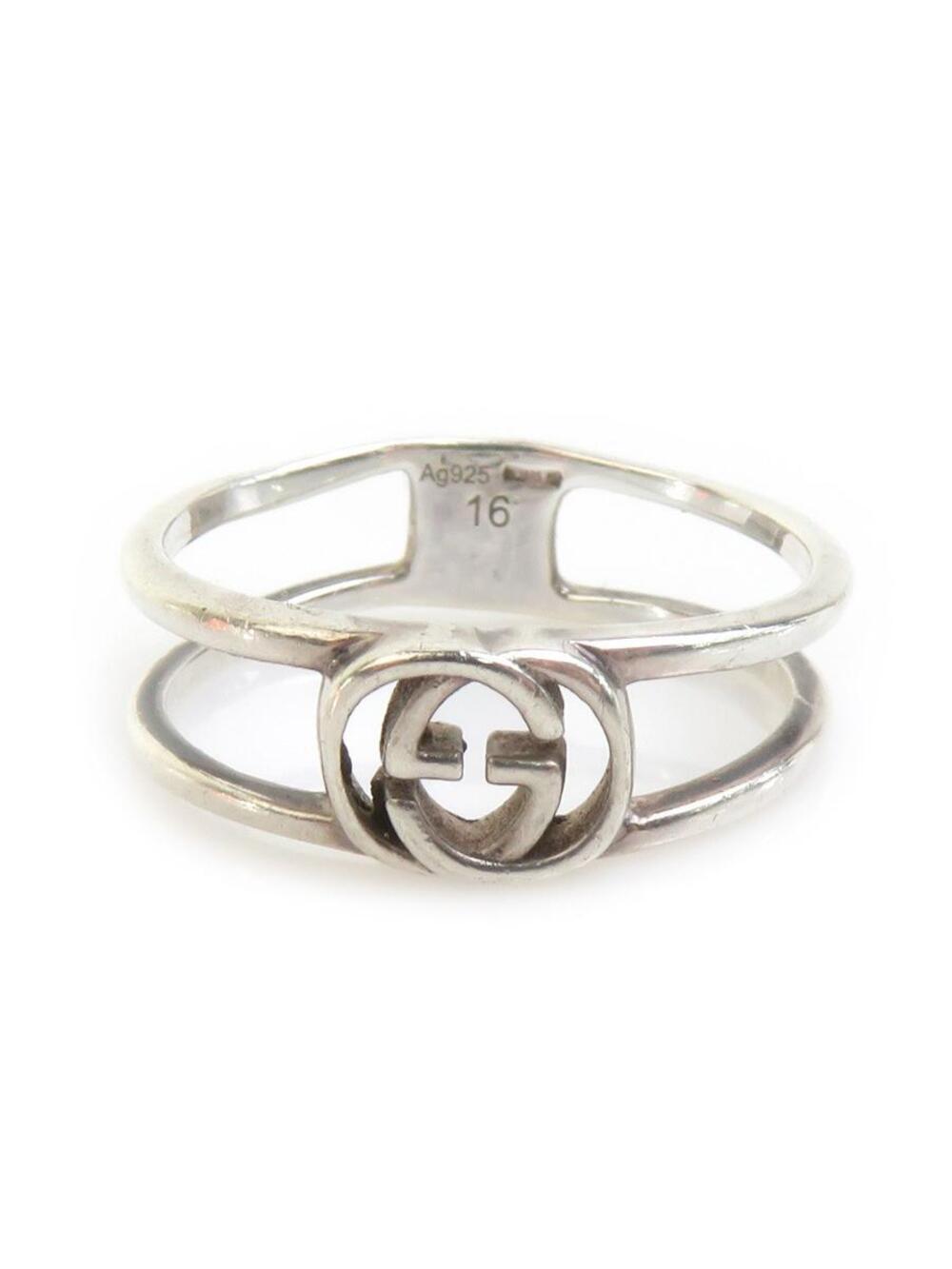 Auth Gucci Ring Silver - #371804G11B